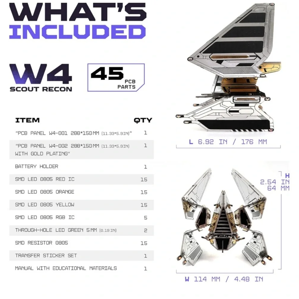 Robot Building Kit - W4 Scout Recon - Picture 3 of 7